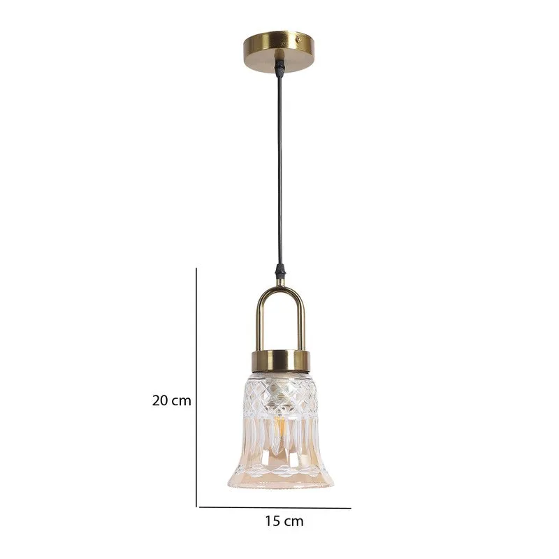 Aurora Faceted Glass Pendant Ceiling Lamp media 8