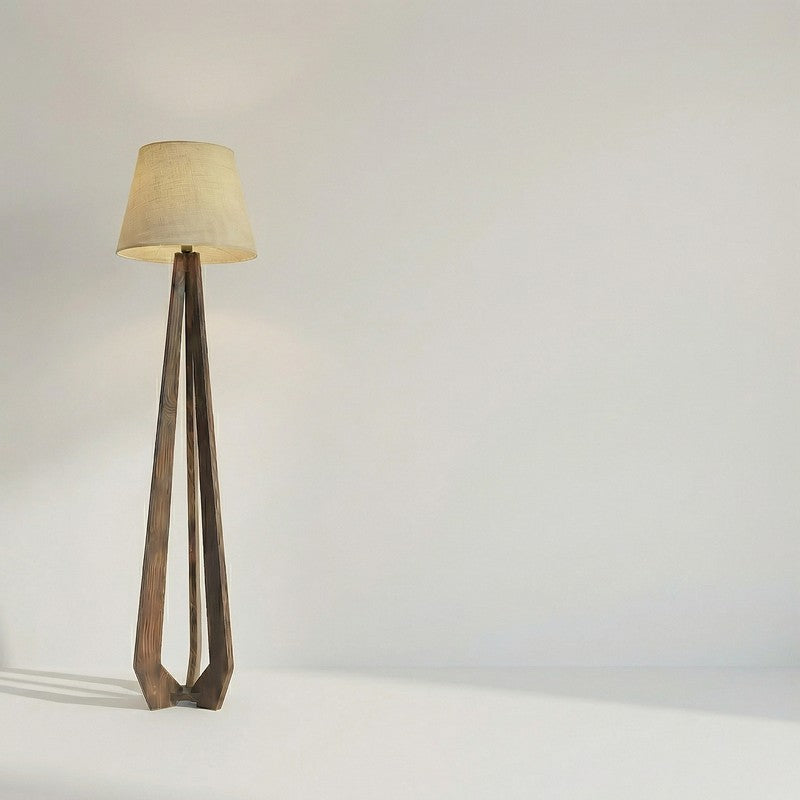 Ardentis Jute & Wood Floor Lamp media 8