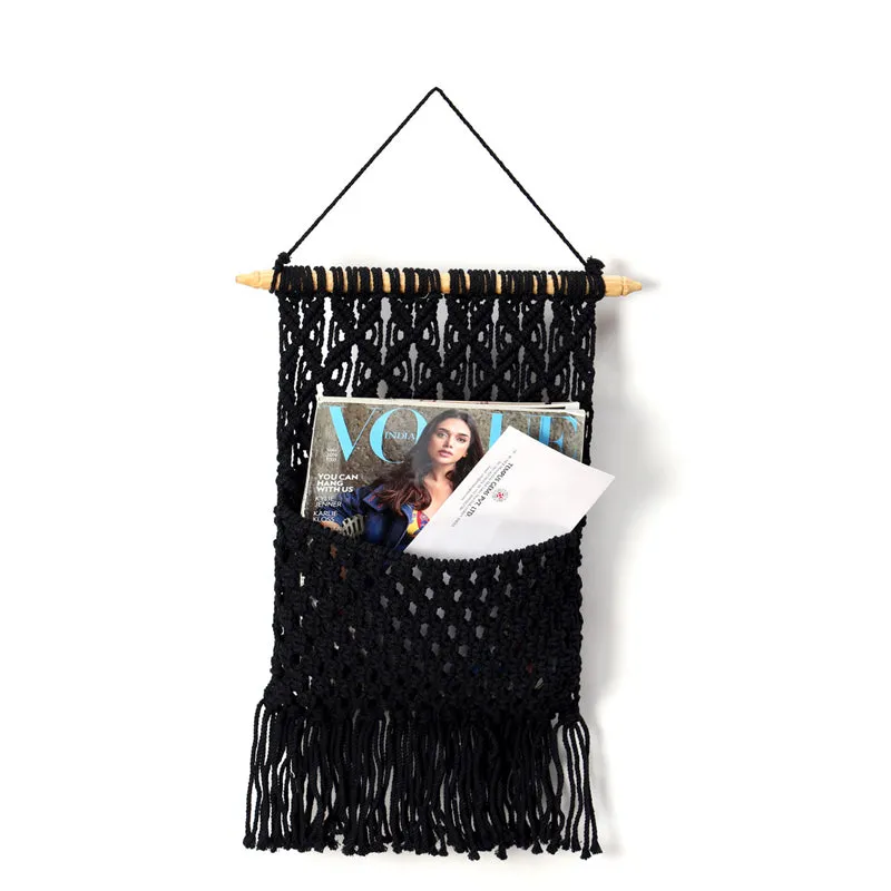 Boho Bureau Macrame Cotton Wall Hanging media 3