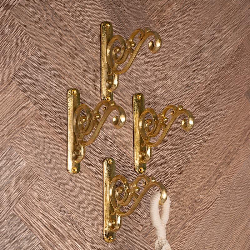 Zabini Wall Bracket (Gold) - Set Of Four media 4