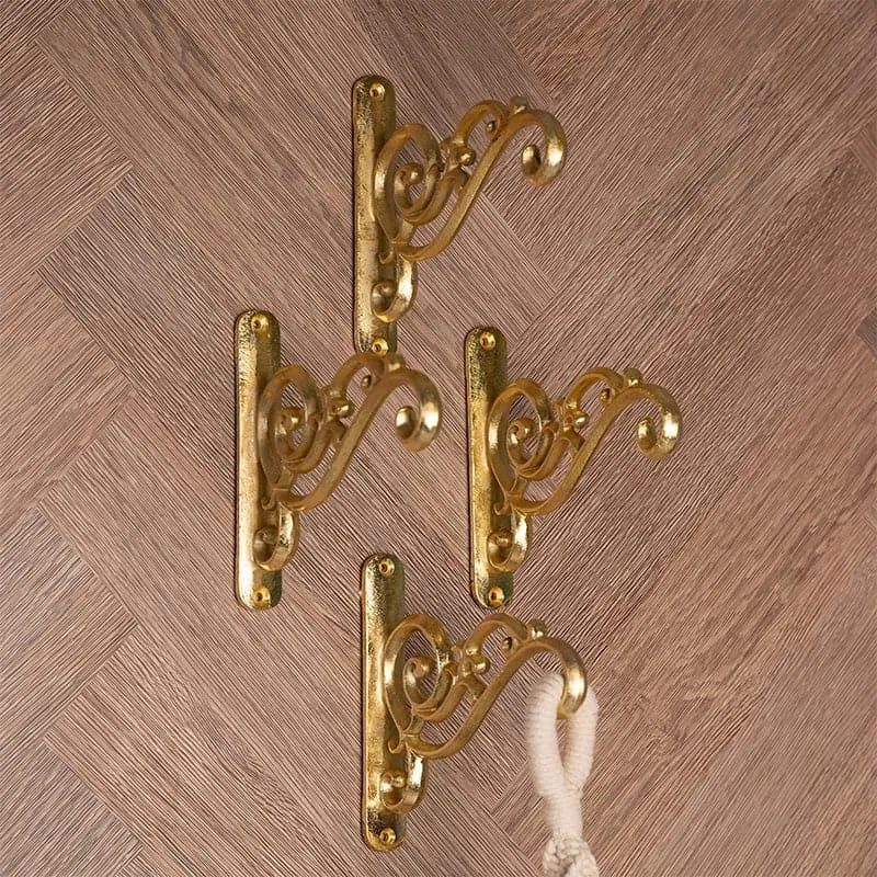 Zabini Wall Bracket (Gold) - Set Of Four media 4