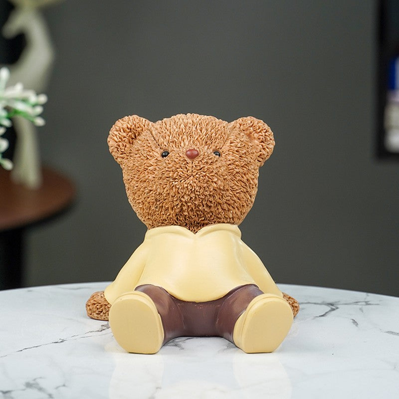 Decorative Teddy Bear Showpiece -Brown