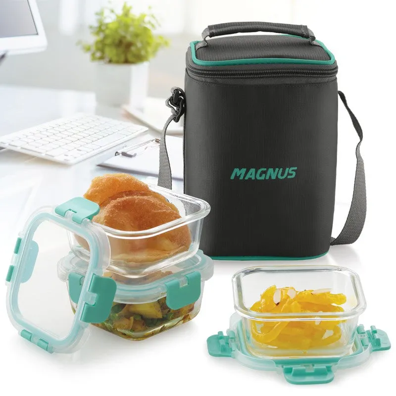 Lunvex Aero Lunch Box with Lunch Bag - Four Piece Set media 4
