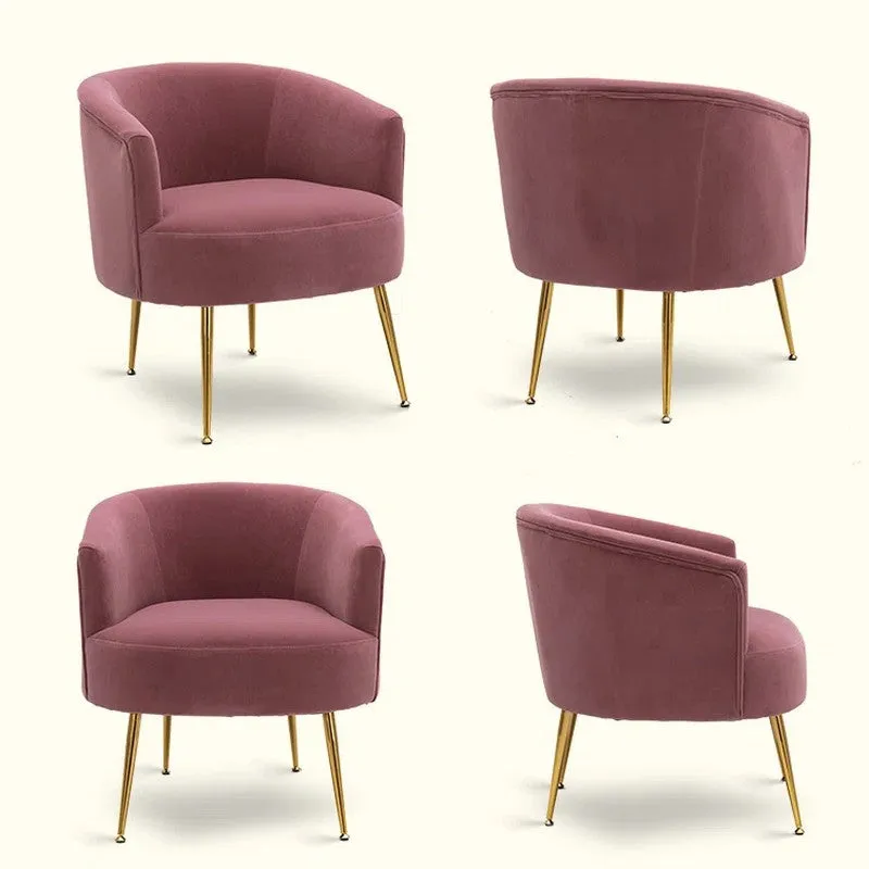 Stylo Neem Wood Accent Chair - Purple media 8