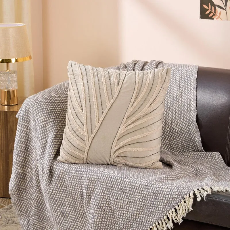 Tropical Charm Cotton Velvet Cushion media 1