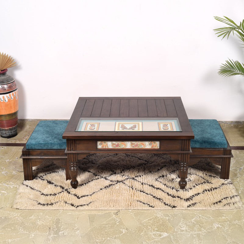 Samara Teak Wood Center Table