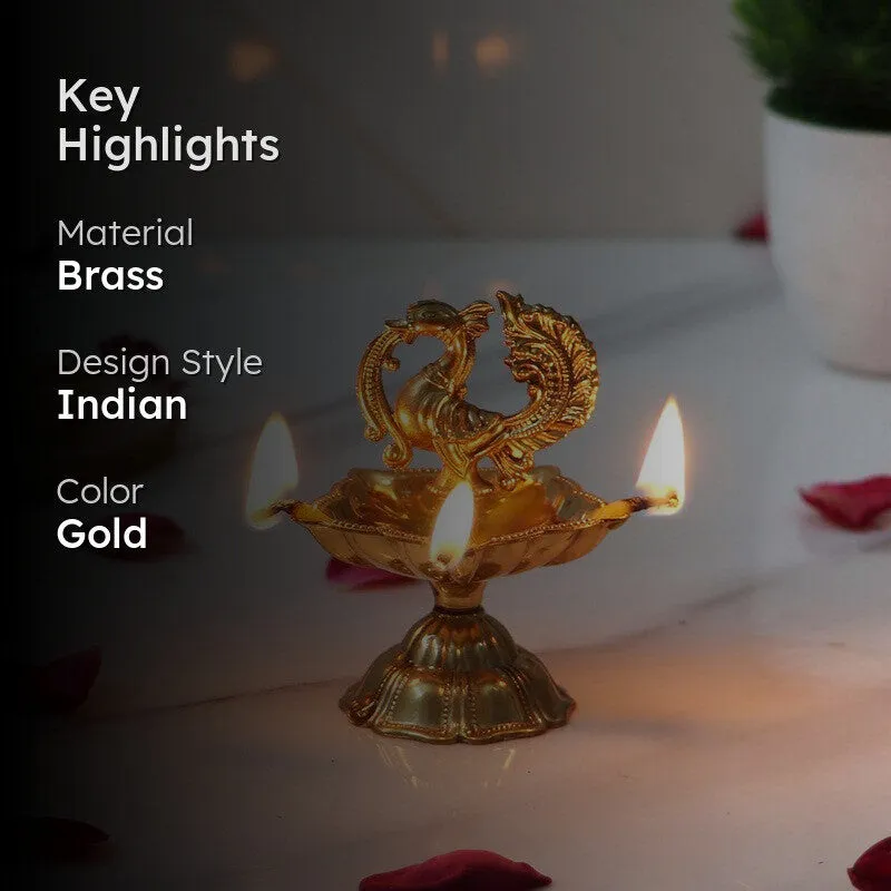 Golden Aura Diya media 2