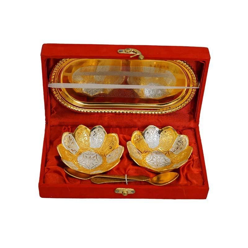 Sona Rupa Bowl & Tray Set media 4