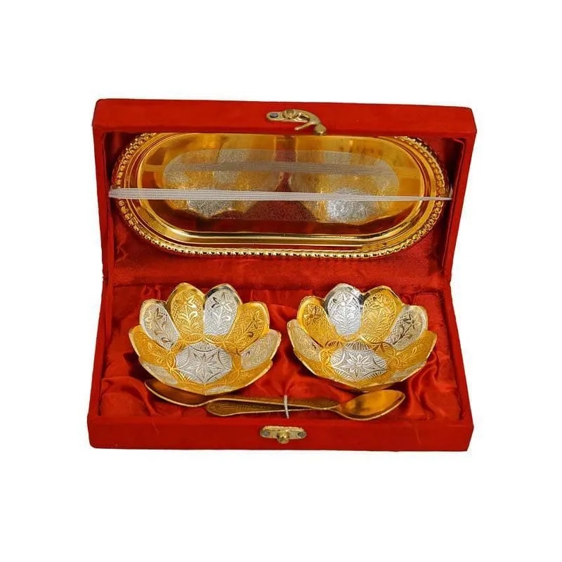 Sona Rupa Bowl & Tray Set media 4