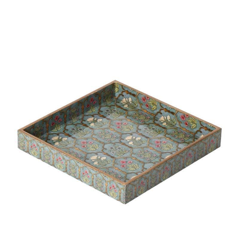Fleur Jharokha Square Serving Tray media 3
