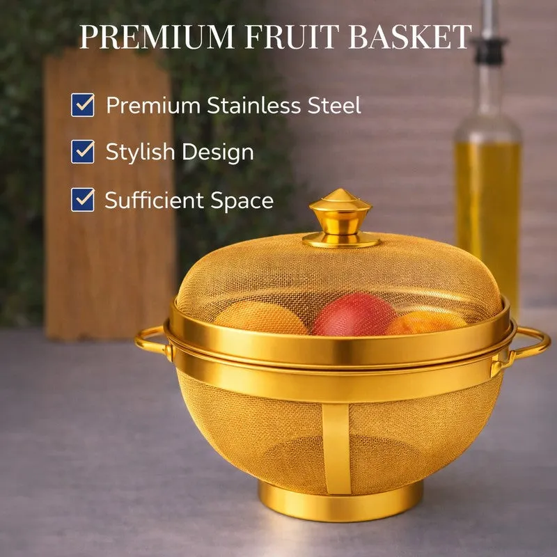 Berish Stainless Steel Fruit Basket media 5