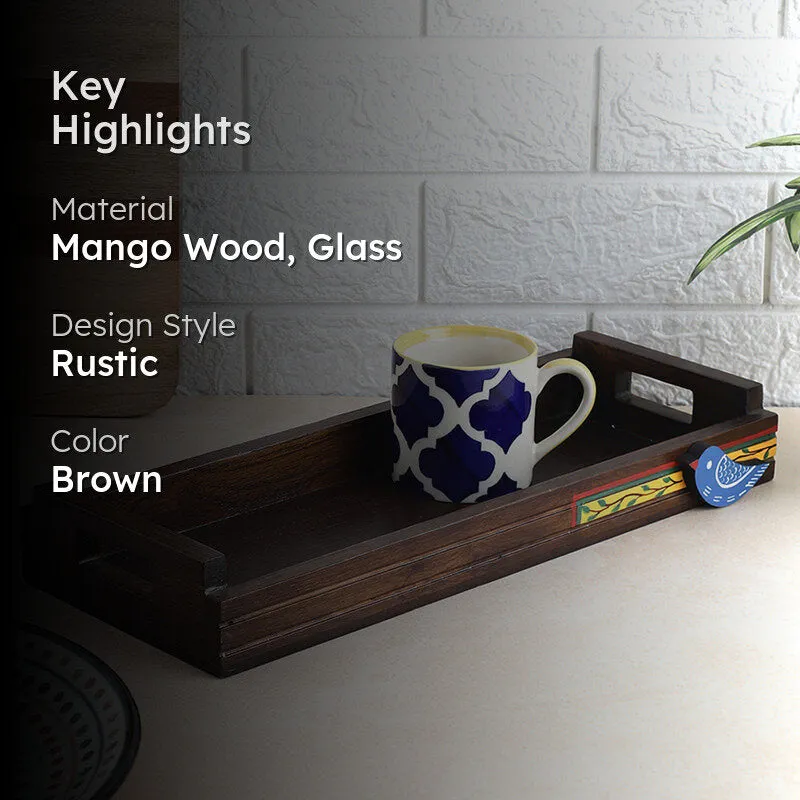 Madora Mango Wood Serving Tray media 2