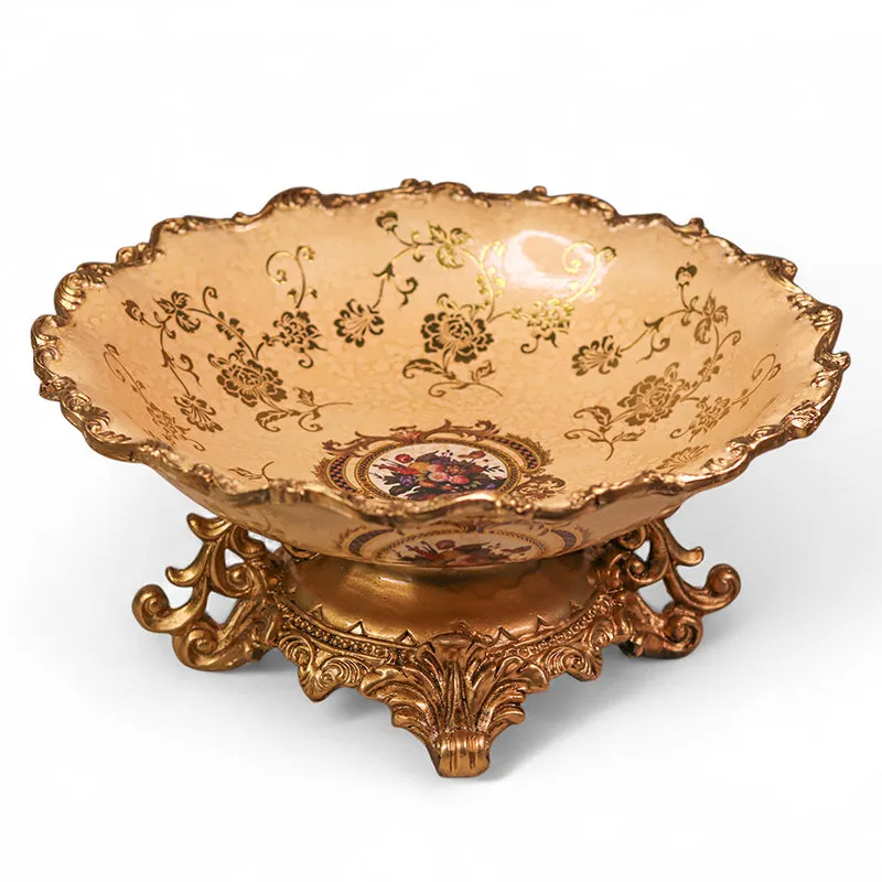 Canterbury Round Resin Fruit Bowl media 3