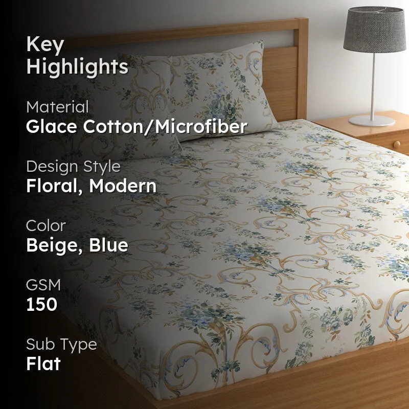 Bonnie II Microfiber Microfiber Bedsheet - 150 GSM media 2