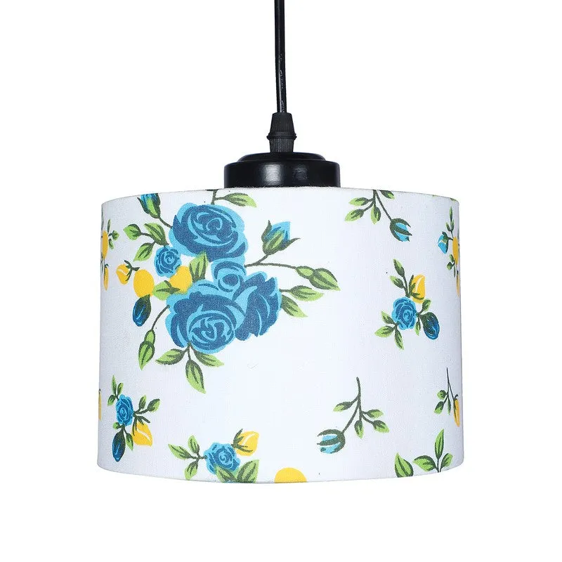 Lumera Drift Metal Ceiling Lamp - White & Blue media 7