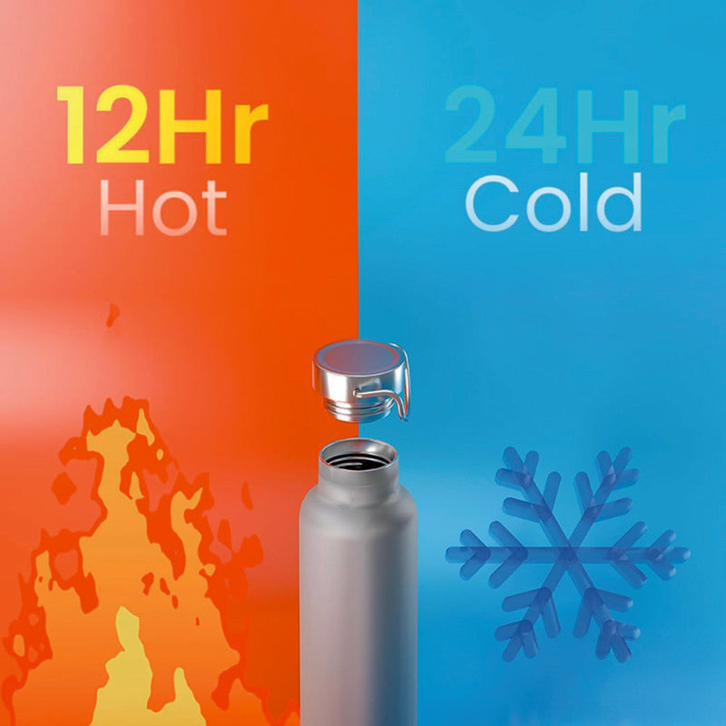 Hot & Cold Mate Smart Water Bottle - Grey (600 mL) media 6