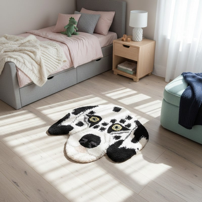 Fluffy Paws Wool Carpet - 1 x 1 ft