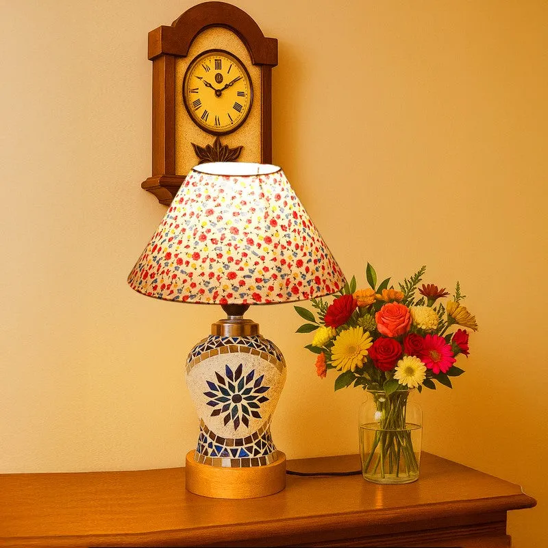 Floranira Fleura Arbor Cotton Table Lamp - Multicolor media 1