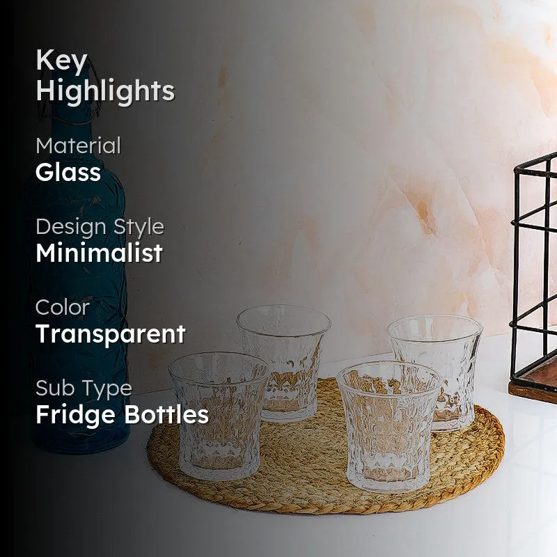 Bastian 1000 mL Water Bottle With 200 mL Glasses - Five Piece Set media 2