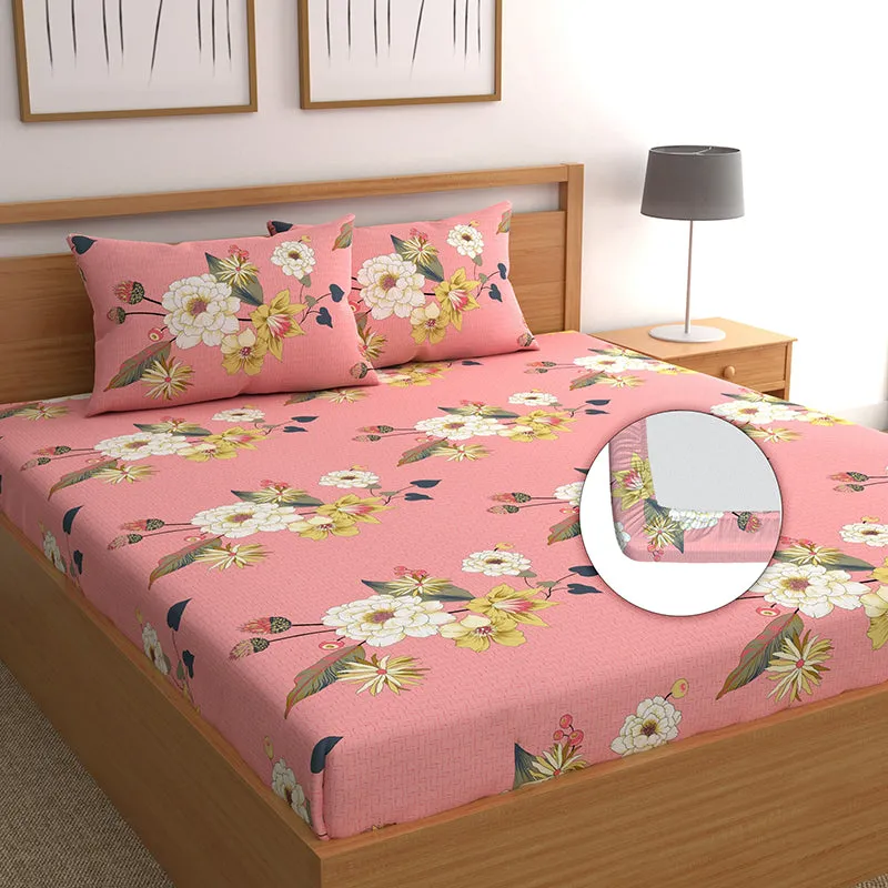 Miriam Fitted Microfiber Microfiber Bedsheet - 150 GSM media 3