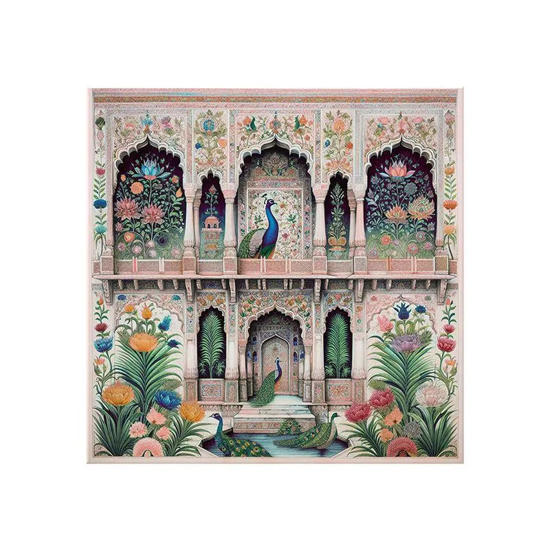 Indian Elegance Wall Painting media 4