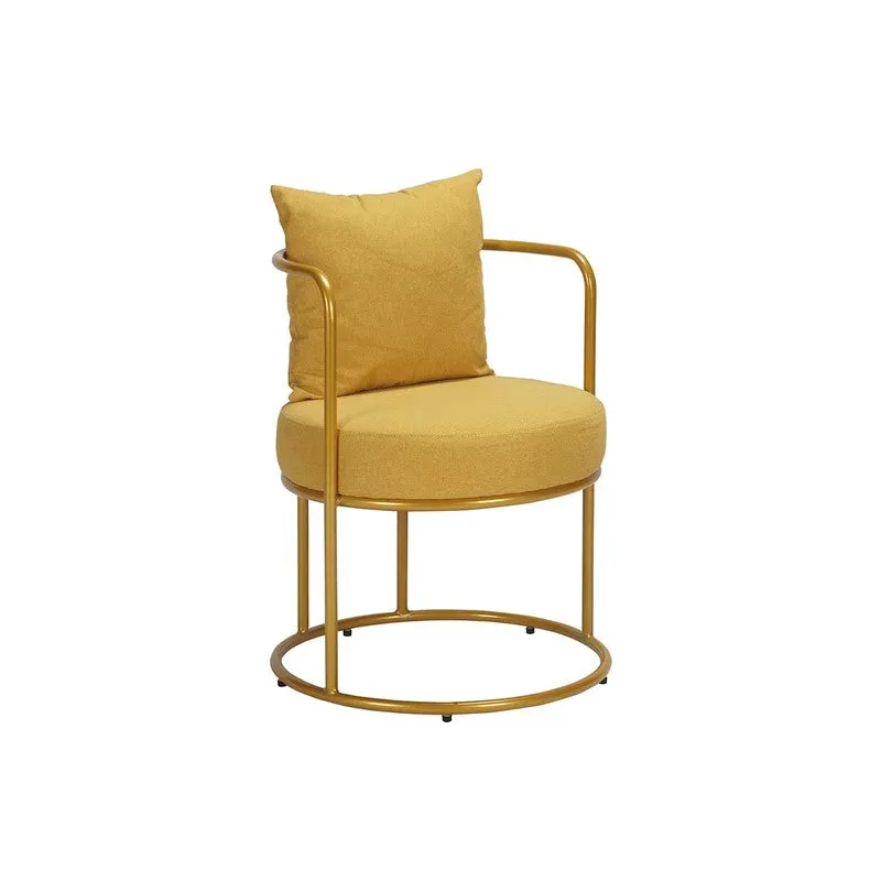 Estora Metal Accent Chair - Yellow media 5
