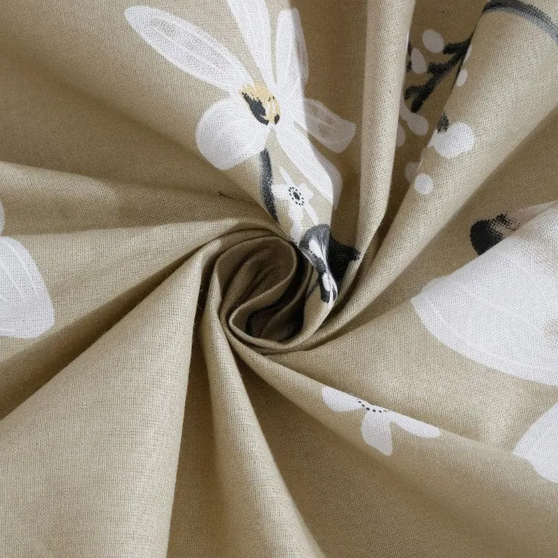Mitusha Printed Cotton Bedsheet (Olive Green) - 200 TC media 5