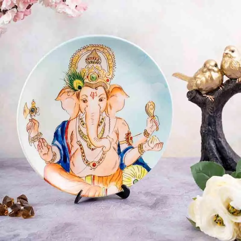 Ganesha Decorative Wall Plates media 1