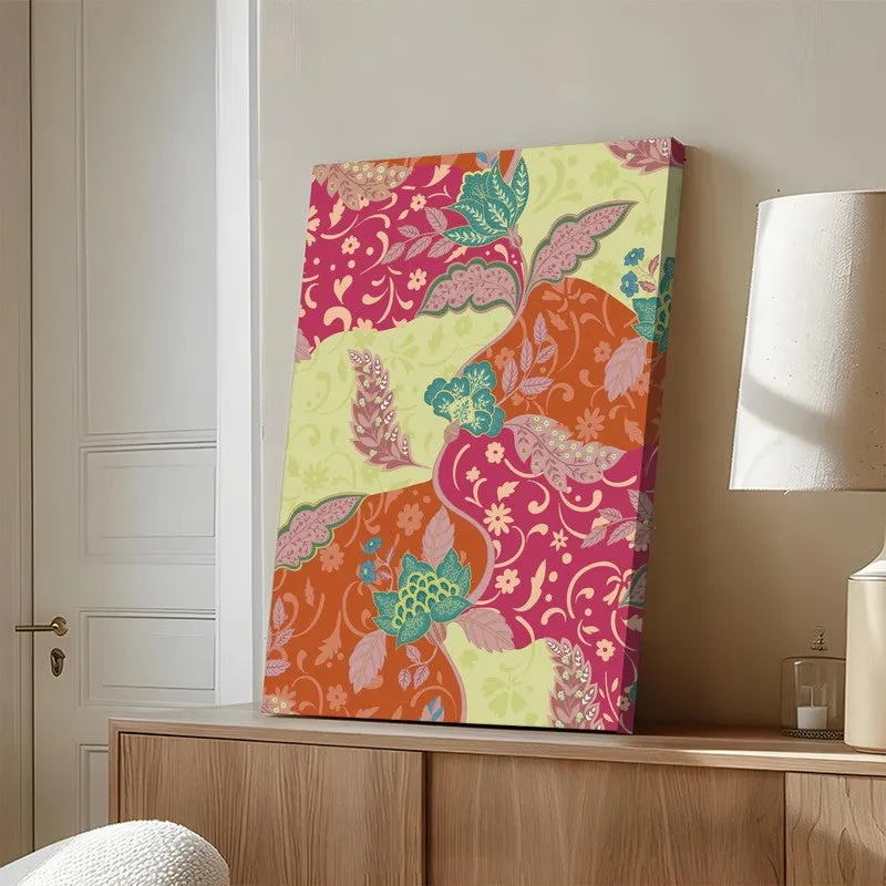 Abstract Folk Canvas Wall Art media 4
