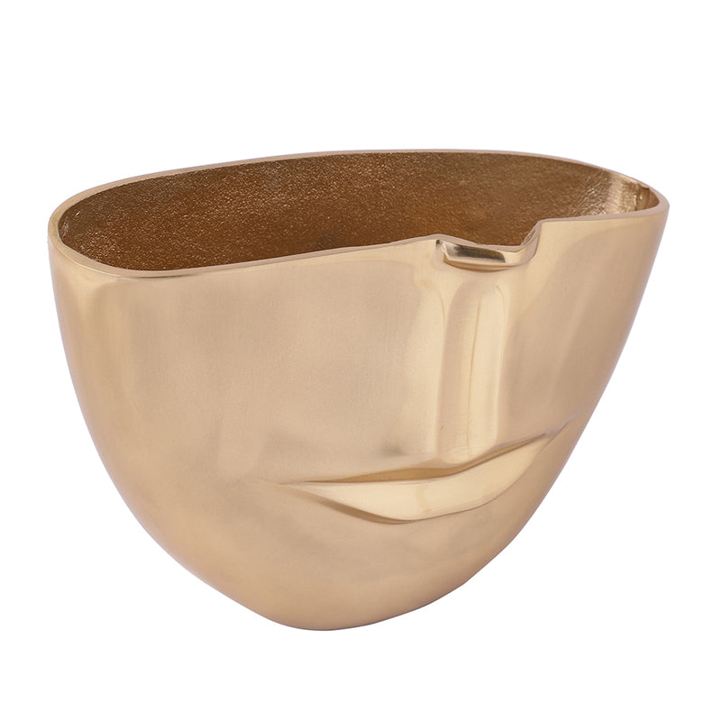 Jovial Gold Face Vase media 3
