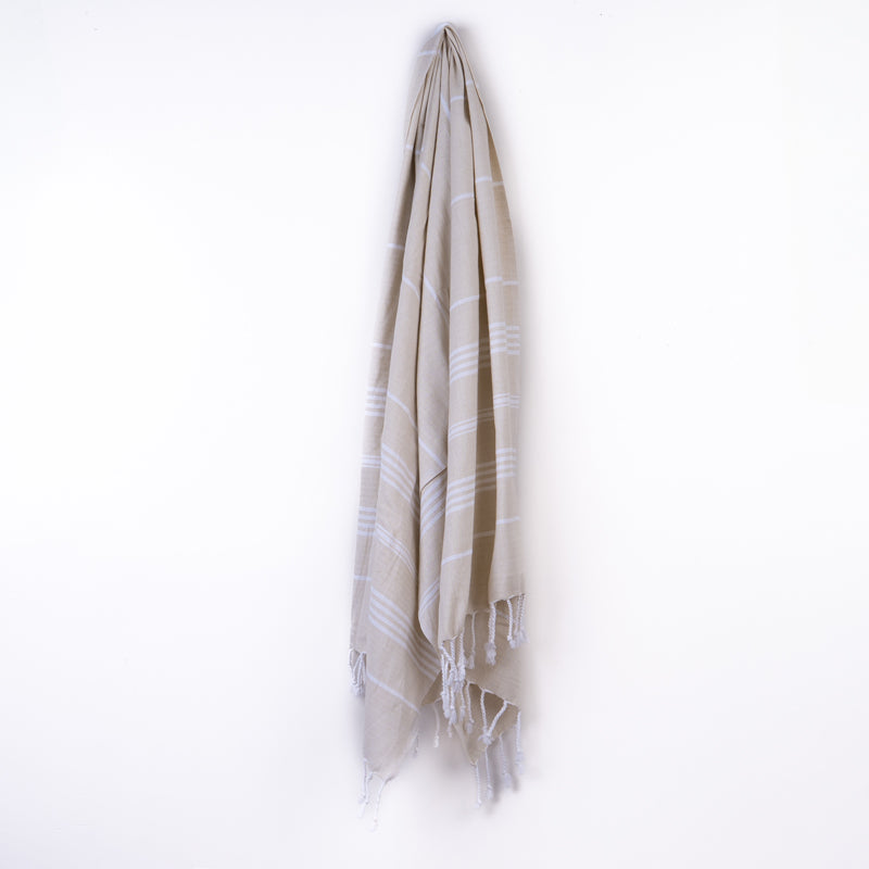 Cotlyn Cotton Bath Towel - Beige media 3