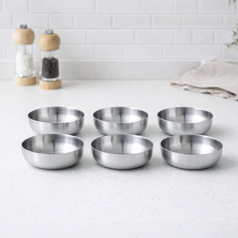 Deep Dining Serving Bowl (170 mL Each) - Set Of Six