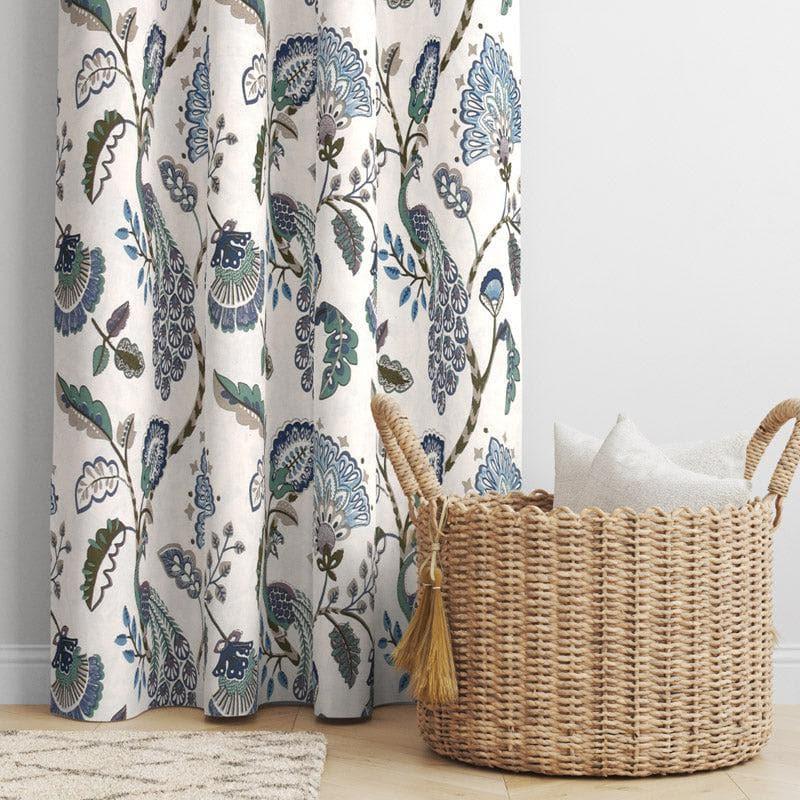 Haruna Curtain (Blue) - Set Of Two media 5
