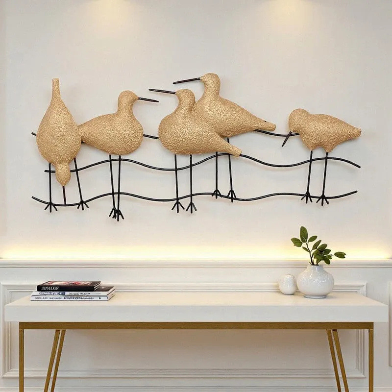 Bird Banter Metal Wall Accent media 1