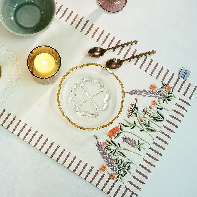 Fern Haven Cotton Table Runner media 5