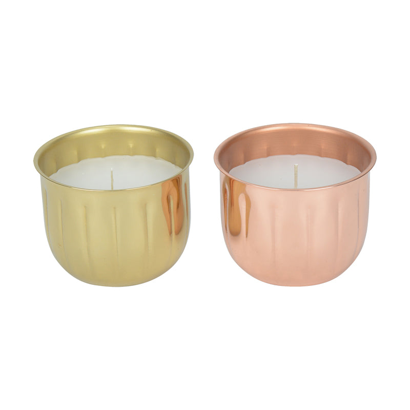 Nakshatra Vanilla Scented Festive Tealight Candle - Set Of Two media 3