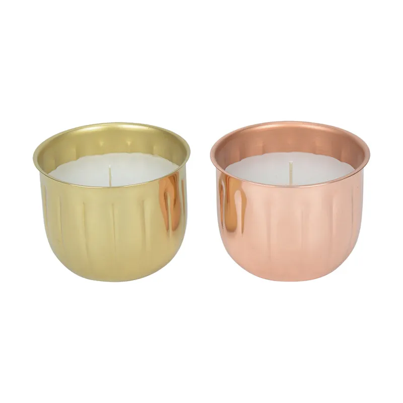 Nakshatra Vanilla Scented Festive Tealight Candle - Set Of Two media 3
