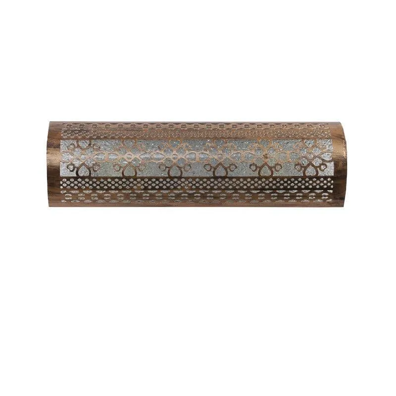Ethnic Gleam Glass Wall Lamp media 3