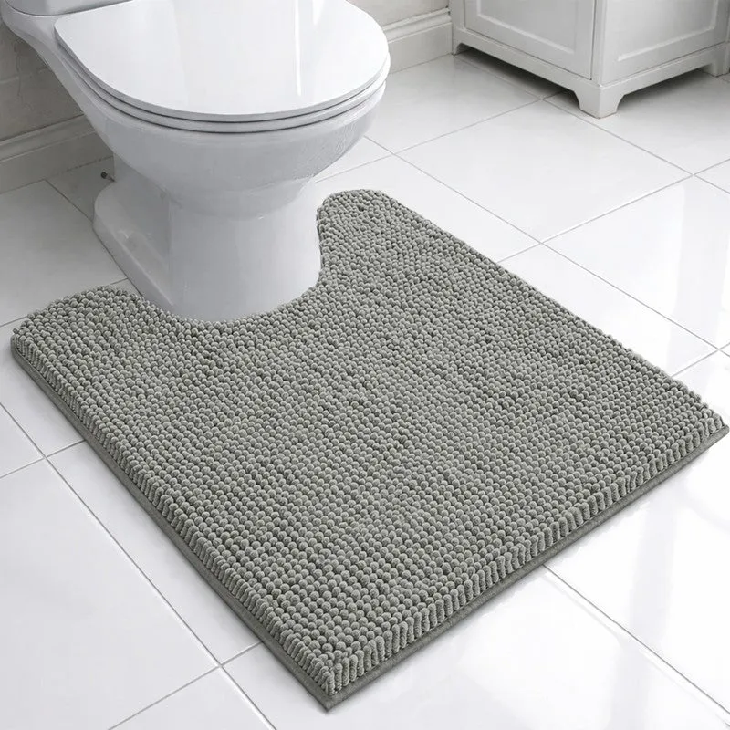 SolidEase Microfiber Bath Mat - Grey media 3
