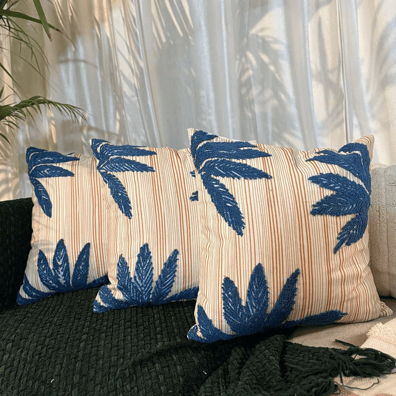 Leaves Cushion Cover - Set Of Three