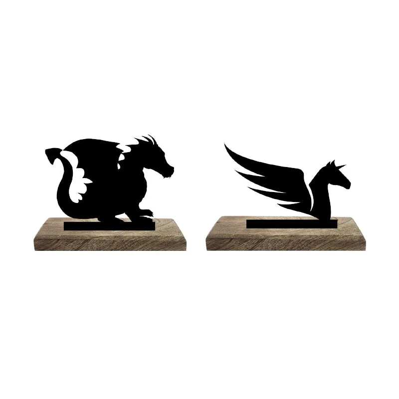 Legendary Beasts Showpiece - Set Of Two media 6