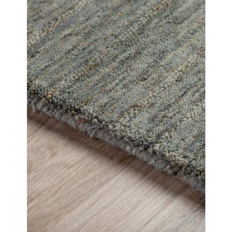 Leyla Hand Woven Wool Rug - Dark Grey media 5