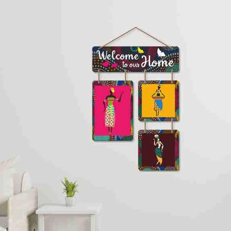 Welcome Home II Polyester & MDF Wall Hanging media 3
