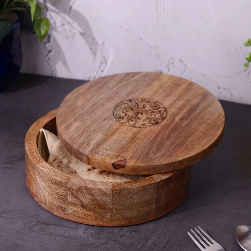 Petika Wood Roti Box media 1