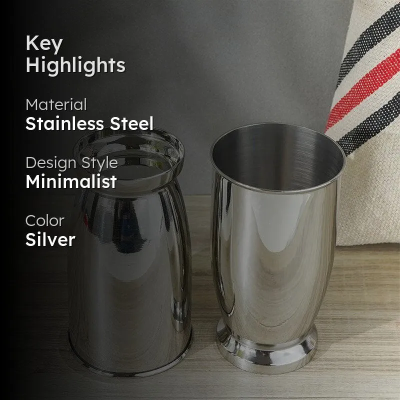 Ados Stainless Steel Tumbler (450 mL Each) - Set Of Two media 2