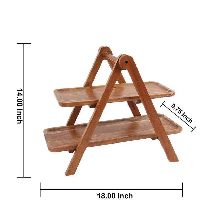 Oak Aura Party Wood Platter - Four Piece Set media 8