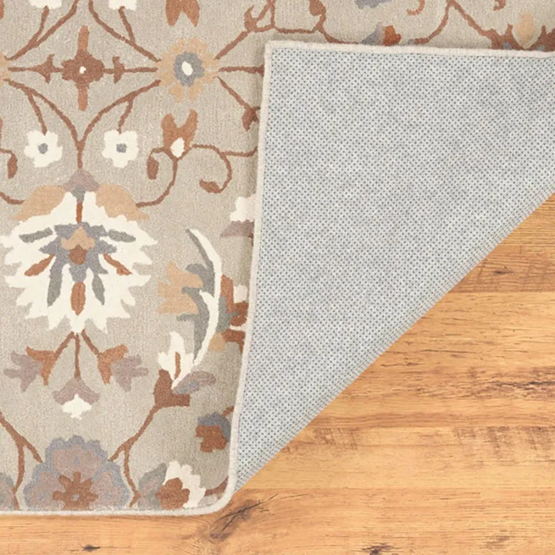 Sedna Hand Tufted Ethnic Wool & Nylon Carpet - Grey media 7
