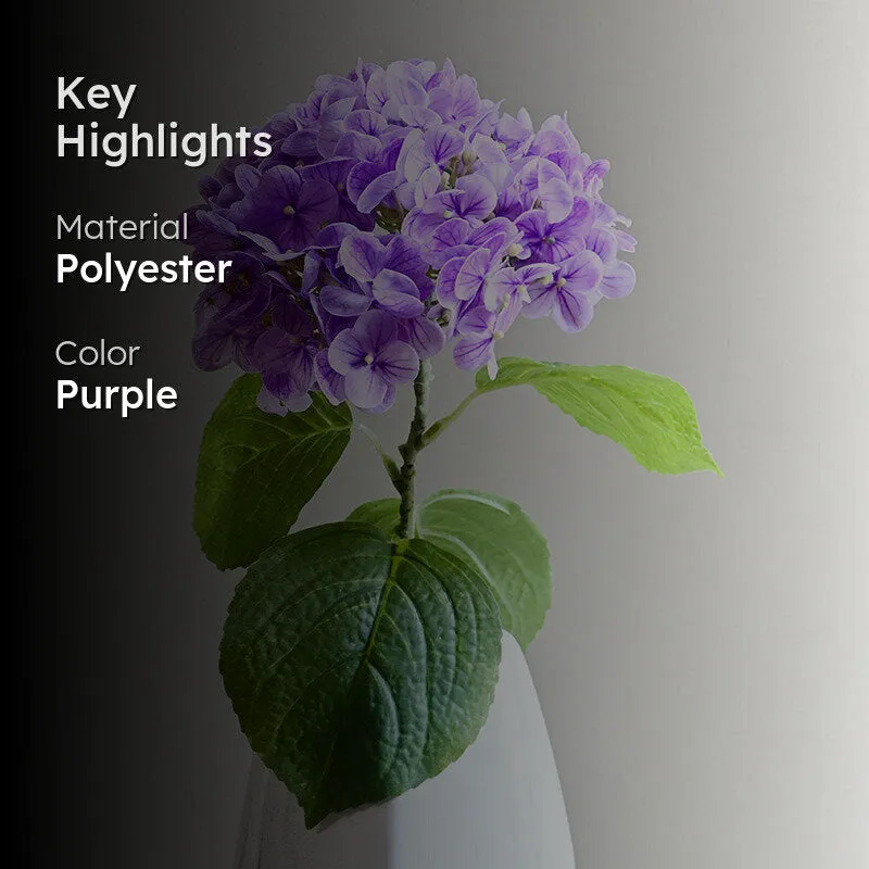 Caelia Artificial Hydrangea Stick - Lavender - 2