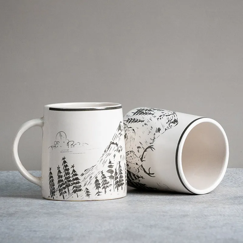 Moose Ceramic Coffee Mug (300 mL) media 6