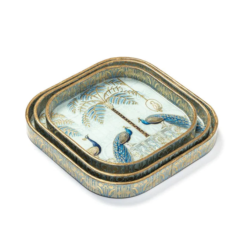 Countryside Rectangle MDF Serving Tray (Set Of Three) - Set Of Three media 4